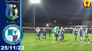 251123 Tranent v Forfar Athletic [upl. by Herodias703]