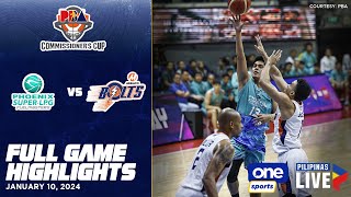 Phoenix vs Meralco highlights  PBA Season 48 Commissioners Cup  Jan 10 2023 [upl. by Aillicec]