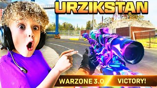 9 YEAR OLD WINS FIRST GAME ON WARZONE 3 WHILE SNIPING [upl. by Alvy399]