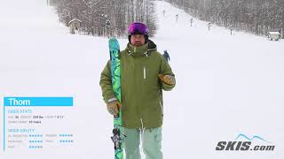 Thoms ReviewK2 Reckoner 92 Skis 2022Skiscom [upl. by Seadon]