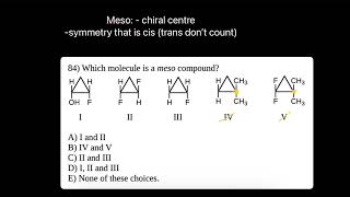 Meso compound  organic chemistry [upl. by Benedict]