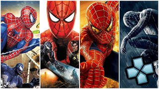 All Spiderman Games for PSP PPSSPP Emulator [upl. by Ahseiyt]