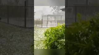 Hailstorm in New South Wales Australia [upl. by Awe]