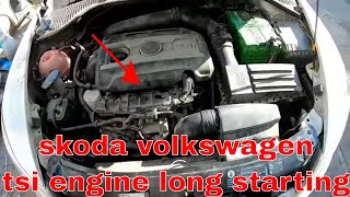 Skoda Volkswagen tsi engine starting problem fix p0087 fuel pressure system [upl. by Ennaear]