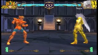 Saint Seiya  Leo Aioria V2 Vs Geminis Saga [upl. by Ordep]