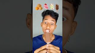 Eating Pani puri cake candy icecream 🍪🧁🍬🍫funny food mukbang shorts [upl. by Ida]