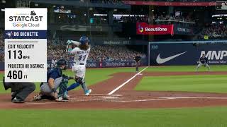 Bo Bichette Slow Motion Swing [upl. by Ekaterina]