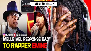 IS THIS THE WACKEST RESPONSE TO EMINEM EVER Melle Mel Responds REACTION [upl. by Raycher]