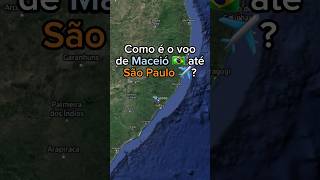 Como é o voo de Maceió até São Paulo 🛩️🇧🇷 [upl. by Ahsina931]