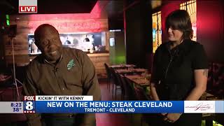 FOX 8 NEWS Cleveland STEAK Cleveland Serves Gold Wrapped Steak [upl. by Jacklin]