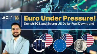 Euro Faces Pressure as US Dollar Strengthens Amid Mixed Economic Data [upl. by Mosra]