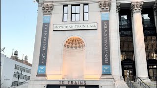 Moynihan Train Hall  Amtrak New York to Philadelphia 30th Street [upl. by Ettennod]