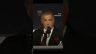 Sylvester Stallone say Trump is the second Georg Washington donaldtrump sylvesterstallone Usa [upl. by Nwahsuq]