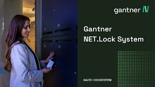 Gantner NETLock System  The most innovative networked locker system [upl. by Anawad513]