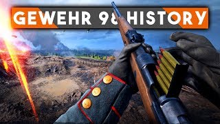 GEWEHR 98 MAUSER ► Battlefield 1 History WW1 History [upl. by Sholem859]