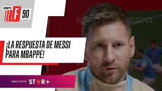 quotEN LA EURO FALTAN LAS 10 COPAS DE ARGENTINA BRASIL Y URUGUAYquot Leo Messi en exclusiva con ESPN [upl. by Frendel]