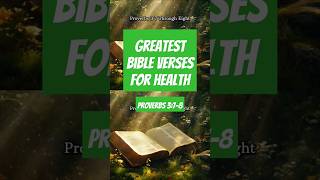 Bible Verses for HealthScriptures on HealthHealing Scripturesaudiobibleverses shorts scriptures [upl. by Namad]