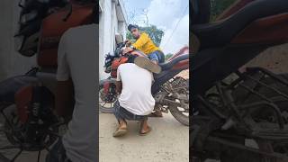 Bike and petrol chor 😱 🤣 funny comdey youtubeshorts trendingshorts comedymovies shorts [upl. by Narton]