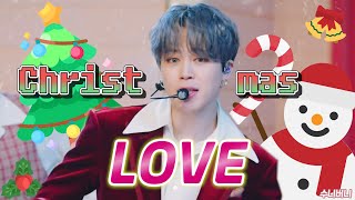 방탄소년단 지민 Christmas Love 뮤비 [upl. by Ahseki]