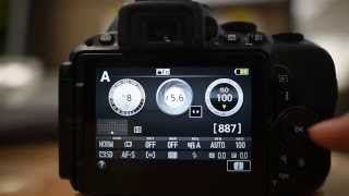 NIKON D5500 INTERVAL SHOOTING Pause amp Off setting [upl. by Aeikan768]