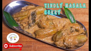 Tindly masala curry recipe in clay pot  Tindora masala curry restaurant style [upl. by Lindemann]