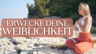 Erwecke deine weibliche Energie 🌹 Geführte Meditation [upl. by Onaimad]