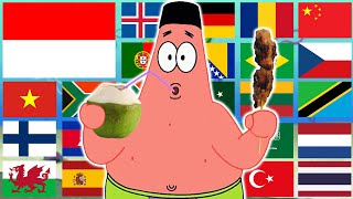 Patrick Star in 70 Languages Meme [upl. by Dasa596]