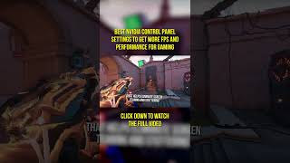 🔧 Best NVIDIA Control Panel Settings to Get More FPS for Gaming✔️ [upl. by Lisetta]