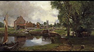 Schleuse und Mühle in Dedham von John Constable  Video und Musik von Günter Frei Official Video [upl. by Artiek]