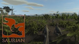 Saurian Early Access Release Date Gameplay Footage [upl. by Vasti369]