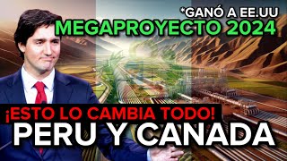 ¡Mira🇵🇪 Desde NORTEAMÉRICA anuncian CONSTRUCCIÓN de Megaproyecto GIGANTESCO en tierras peruanas [upl. by Neeruan273]