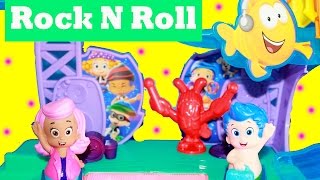 Bubble Guppies Playset Rock n Roll Toy Review Set [upl. by Durstin]