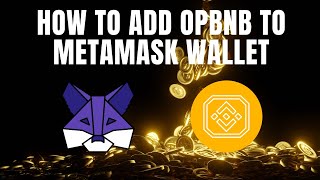 How to add opBNB to MetaMask wallet [upl. by Letch40]