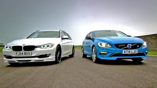 Alpina D3 Biturbo Touring vs Volvo V60 Polestar  Fifth Gear [upl. by Redmond686]