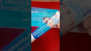 Ultrabrite skin cream review💞ultrabrite triple action creamshortstrendviralshortyoutubeshorts [upl. by Leyes]