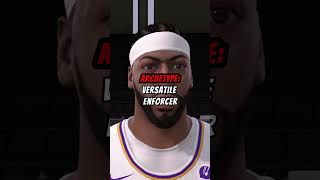 Anthony Davis Versatile Enforcer build in NBA 2k25 anthonydavis nba2k25 gaming [upl. by Inman]