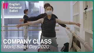 Company Class 2020  English National Ballet WorldBalletDay [upl. by Assiroc626]