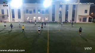 Barshalona V AlphaSights  Thursdays Champions League  EFA Dubai  Play Football in Dubai [upl. by Maunsell233]