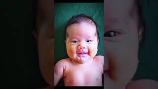 super cute baby great smile baby newbornbaby cute newborn love newbornjoy infant [upl. by Ydissak]