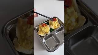 Pack my lunch with me asmr lunchbox lunch cooking satisfying aesthetic food easyrecipe [upl. by Eirrac]