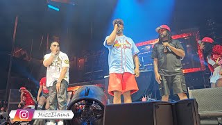 Nelly amp St Lunatics Rock the Stage with Air Force Ones at Together Again Tour in St Louis [upl. by Alleiram]