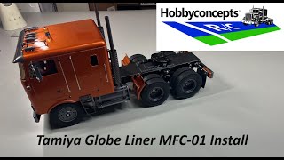 Installing a Tamiya MFC01 in a Globe Liner  How To [upl. by Myna]