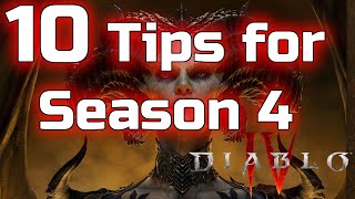 10 tips for Diablo IV Season 4 [upl. by Yetty]