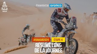 Le résumé de lÉtape 4 présenté par Aramco  Dakar2024 [upl. by Nylasej928]