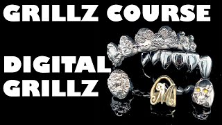 Making Gold Grillz  Digital Grillz Course [upl. by Minsat]