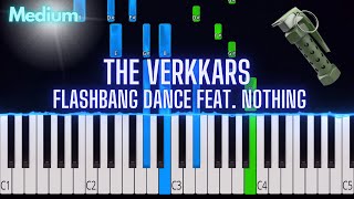 The Verkkars  Flashbang dance feat n0thing  Piano Tutorial [upl. by Agata]