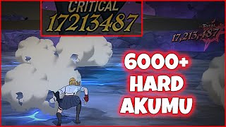 BEST AKUMU HARD FOR GB PUSHWEEK 6K  Grand Cross [upl. by Oramug597]