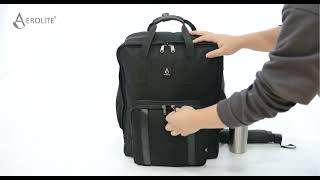 Pack Smart with Aerolite The Ultimate 45x36x20cm easyJet MAX Backpack  EcoFriendly amp Stylish [upl. by Dannica]