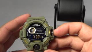 CASIO GSHOCK REVIEW PROS AND CONS ON GW94003 GREEN RANGEMAN [upl. by Graig747]