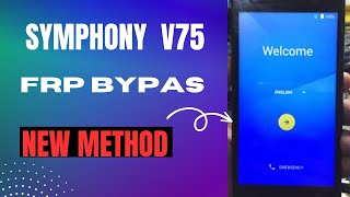 SAMPHONY V75 FRP BYPASS NEW METHOD  frp bypass 2023 [upl. by Akirre]